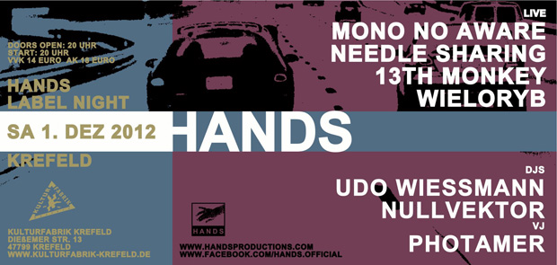 13th monkey @ hands label night