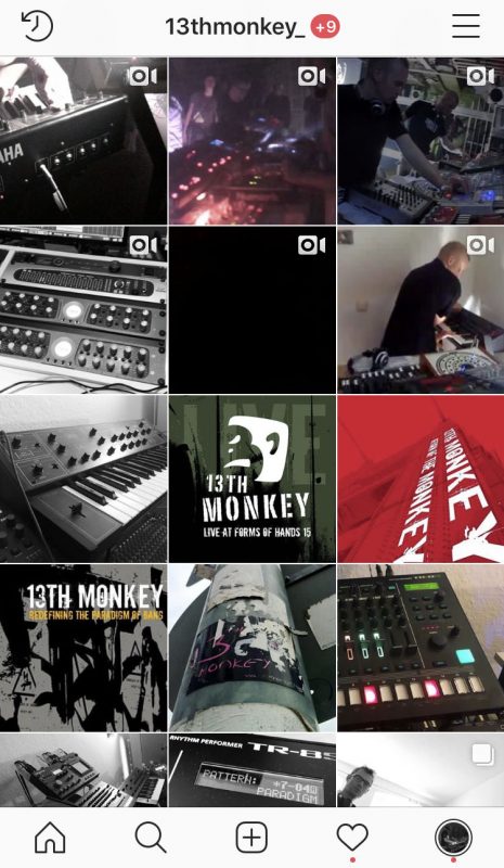 13th Monkey @ Instagram